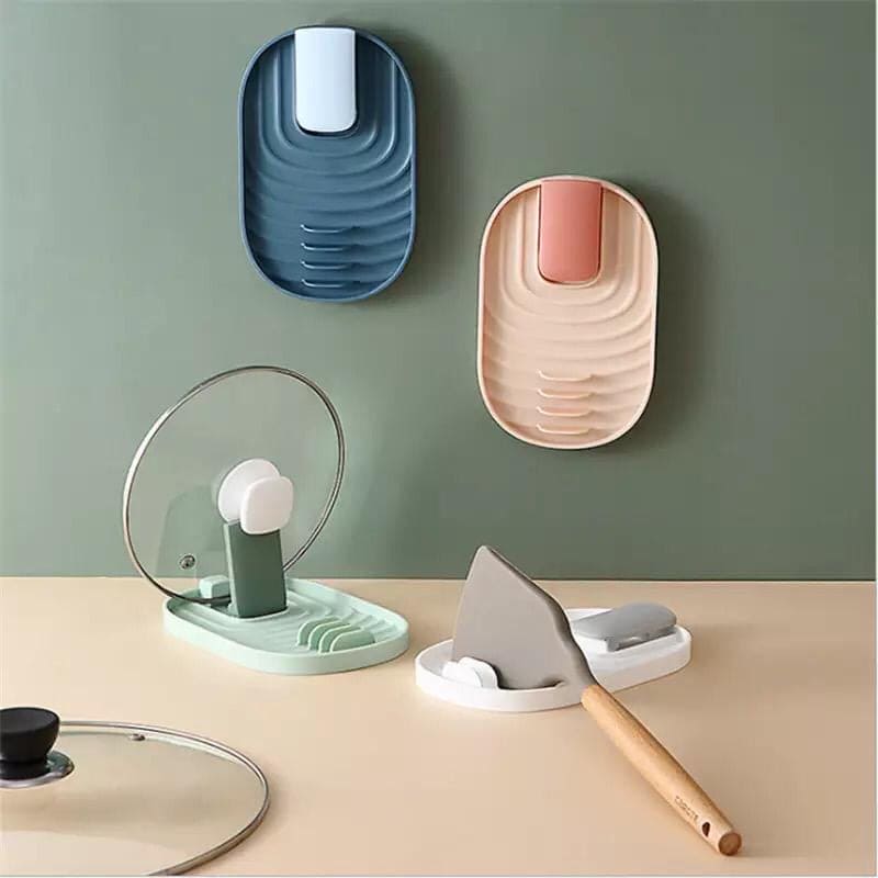 Kitchen Spatula Spoon Rest, Pot Lid Holder, Kitchen Utensil Storage, Multi-functional Rack Kitchen Gadget Kitchen Spatula Spoon Rest, Pot Lid Holder, Kitchen Utensil Storage, Multi-functional Rack Kitchen Gadget